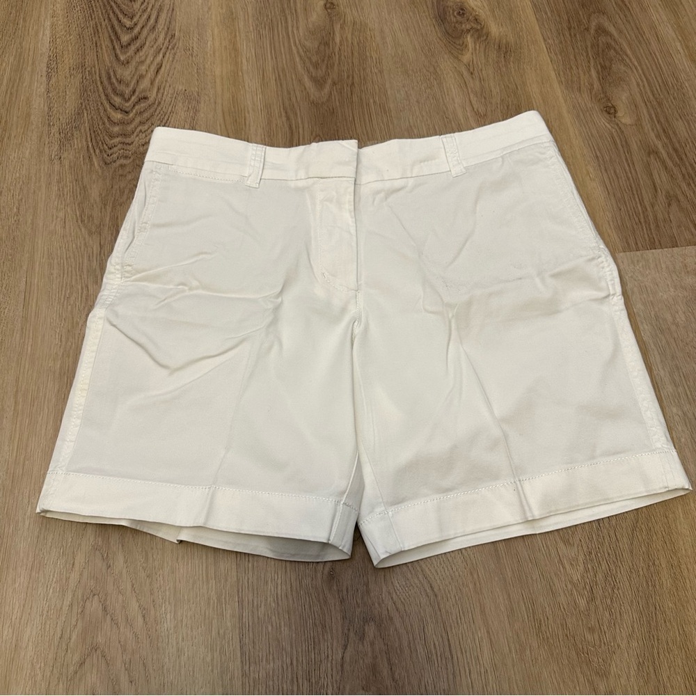 J. Crew White Women's Cotton Shorts